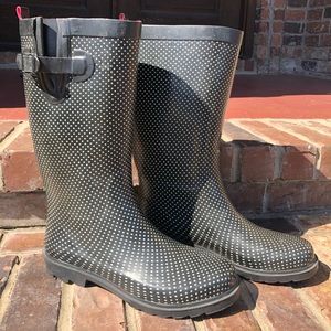 Cute Polkadot Rainboots